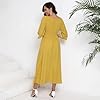 Women's Summer Maxi Dress Romantic V-Neck Exaggera... #5