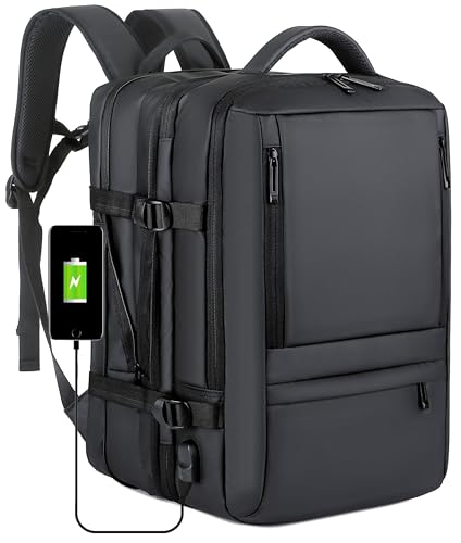 ALTOS OFFICE AND HOME. Mochila expandible y de mano, extragrande de 45L aprobada por...