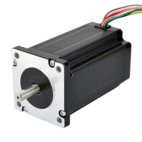 Moteur pas à pas 60x100mm robuste avec double arbre pour transmissions fiables