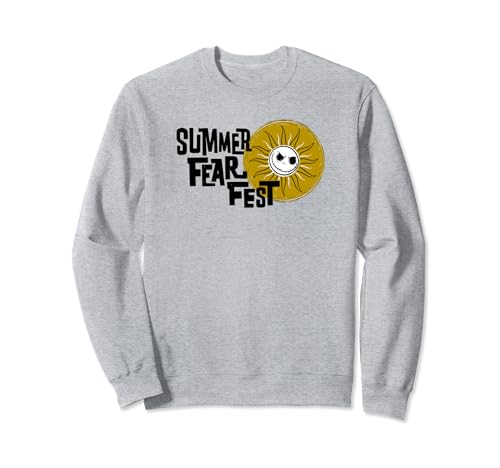 Disney The Nightmare Before Christmas Sweatshirt Summer Fear Fest vêtement de mi-saison