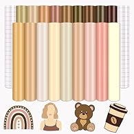 PERMANENT VINYL: Our Skin Color Permanent Vinyl Roll offers the best value for money and is resistant enough to withstand repeated washings, ideal for creating large custom decals, designs and banners EASY TO CUT & TRANSFER: Our permanent Skin Color ...