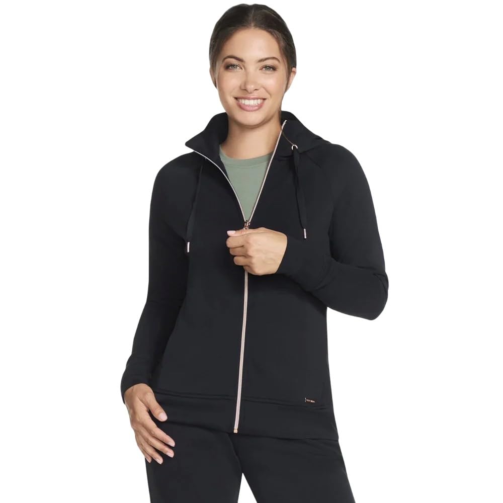 Skechers Women's Hooded Jacket - Black - Size L
