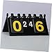 POPETPOP Portable Flipping Score Counter Board Readable Sports Scoreboard for Basketball Football Tennis Badminton Durable Design for Easy Use and Flexibility