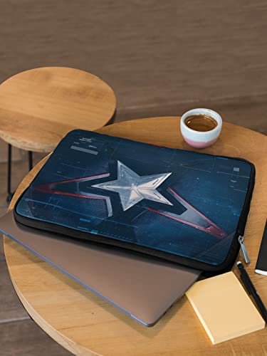 Image of Suit up Captain Printed Laptop Sleeves (15 inch)
