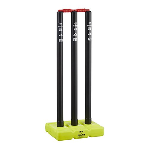 Ram Cricket - Crazy Cricket Batting Stumps Set 71cm Durable Plastic Wicket