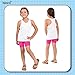 BASICO 6, 12pk Girls Dance Bike Shorts Under Dress Dance Bike Shorts for Playground Sports or Under Skirts