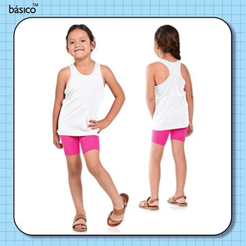 6, 12pk Girls Dance Bike Shorts Under Dress Dance Bike Shorts for Playground Sports or Under Skirts2
