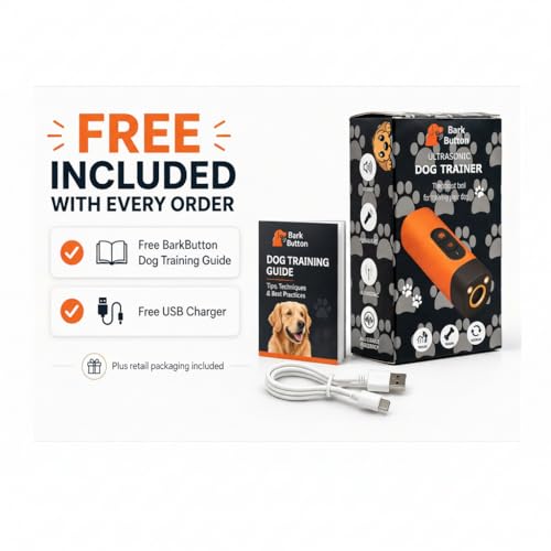 Dog Training Device - Ultrasonic Sound Trainer for Dogs, Handheld No Shock No Spray Bark Control Tool - No Collar Needed Pet Behavior Aid for Training and Focus - Image 6