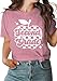 Teacher Shirts for Women First Grade Teacher Shirt Back to School Graphic Tees Casual Elementary Short Sleeve Tops Pink