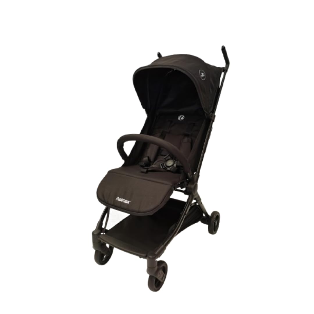 Nania, Passeggino Ultra-Compatto, Babyjet (0-15 kg) Omologato Cabina Aereo, Leggero 4,5 kg, Schienale reclinabile, Parasole regolabile, Borsa per il trasporto inclusa
