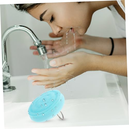 FRCOLOR Massageador De Limpeza De Poros Faciais Elétrico Facial Elétrico Lavador De Rosto Automático