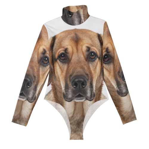 Overol de cuello alto GuoChe que reduce cintura y evita pliegues en la ropa