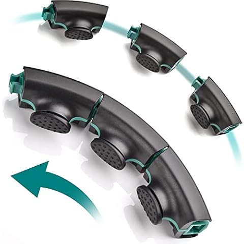 Teal Elite 3 Extra Links Weighted Hula Hoop, Extension Knots for Fitness Hoop - Plus Size Accessories for Adults Weight Loss Cover