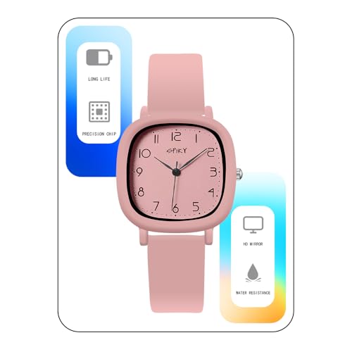Image of SPIKY Analog Watch for Kids | Water Resistant & Lightweight | Durable & Soft Silicone Strap | Unisex Best Birthday Gift | Casual Analogue Wrist Watches for Boys & Girls | Age 2-14 yrs