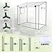Mini Greenhouse, 47.2”(L) x31.5”(W) x47.2”(H) Greenhouses for Outdoors and Indoor, Durable Green House Kit with Window, Thicken PE Cover, Clear Mini Portable Garden Plant Green House