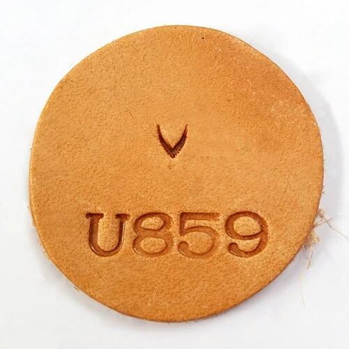 leather engraving printing tools U859 size 4 * 5mm