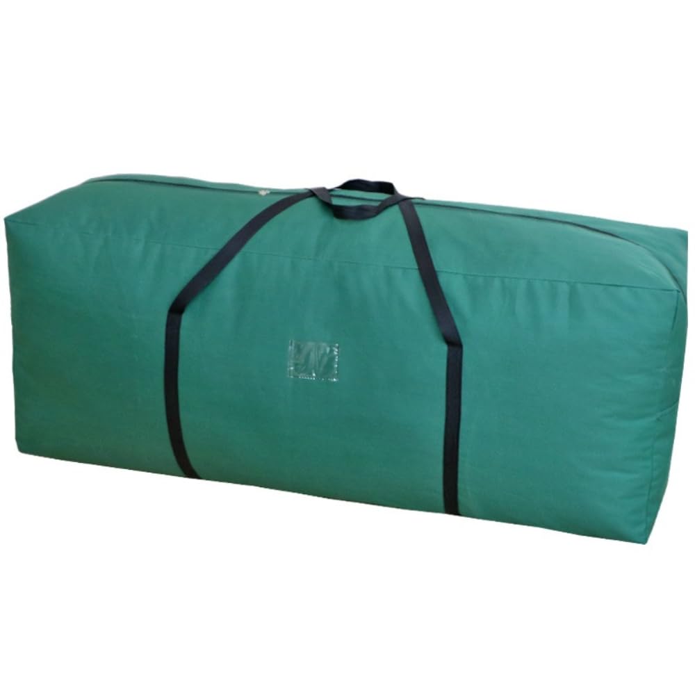 Wambere Weihnachtsgeschenkverpackungsbeutel Weihnachtsbaum-Aufbewahrungstasche mit Reißverschluss Weihnachtsbaum Staubschutz Tannenbaum Aufbewahrungsbeutel Christmas Tree Storage Bag,135x40x50cm