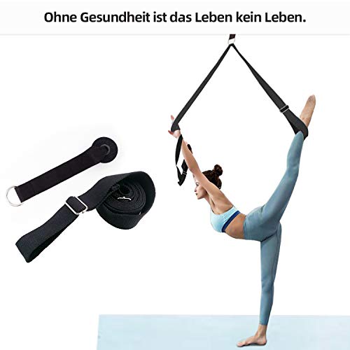 Vandeep Yoga Strap Leg Stretcher Stretch Band: stretching equipment for yoga, ballet & gymnastics training