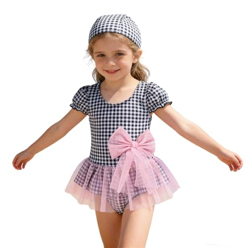 Maillot de bain fille 3 pièces imprimé tie dye ensemble natation enfant