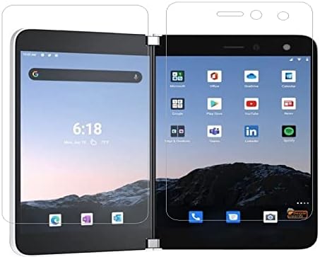 DAZZLE GUARDS Matte Finish Tempered 9H Screen Guard Protector For Tablet Microsoft Surface Duo Tablet [ Transparent Matte Finish]