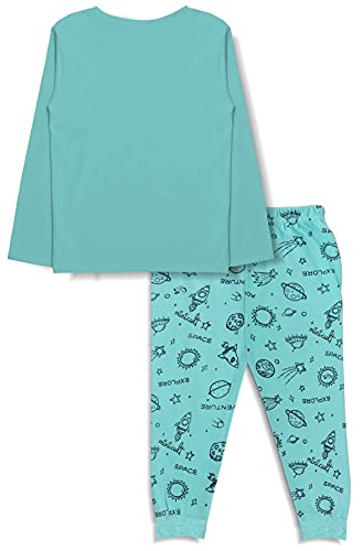 Image of minicult Baby Boy's & Baby Girl's Cotton Printed Top and Pyjama Set Pack of 2