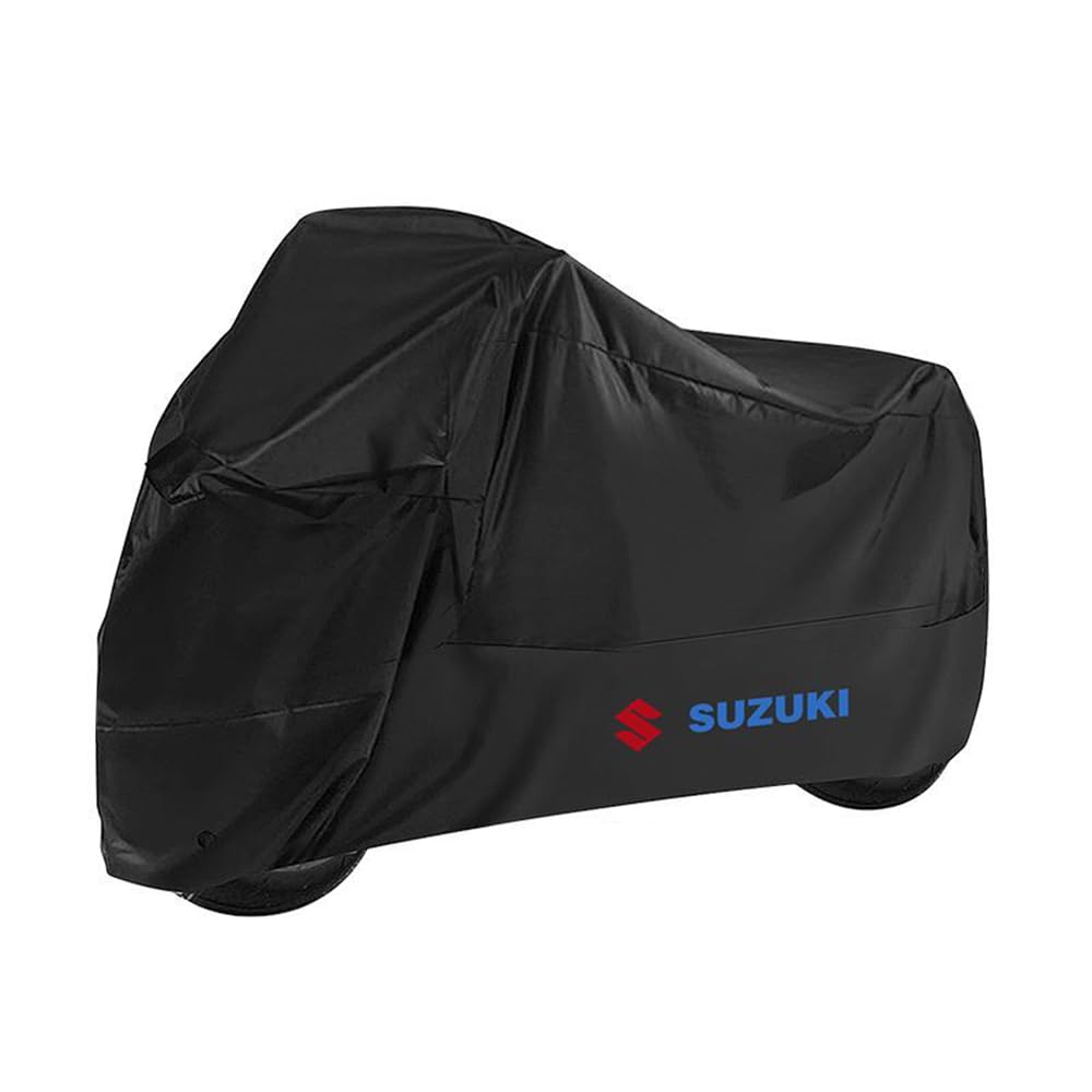 Bâche Moto pour Suzuki SV 650,Imperméable Robuste Anti-UV Housse Protection Extérieure,Couverture Résistante au Vent et à la Poussière en Tissu Oxford Durable