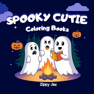 Spooky Cutie Coloring Books: Adorable and Creepy Designs for Relaxation and Stress Relief