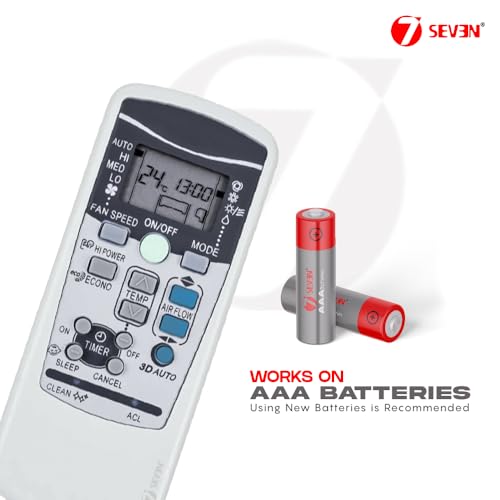 Image of 7SEVEN Replacement with Mitsubishi AC Remote with 3D AUTO Key Compatible with Mitsubishi AC Remote Control
