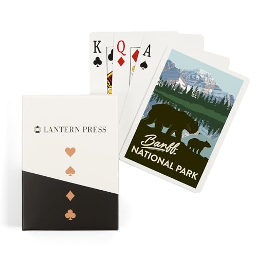 Baraja de póker Banff Canada Osos 52 cartas
