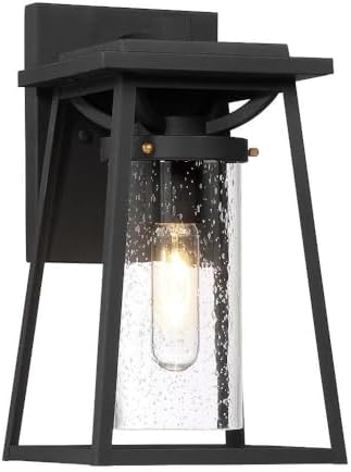 Minka Lavery Lanister Court 12 1/2" High Sand Black Outdoor Wall Light