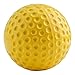 PU Dimpled Practice Baseball Training Ball Lightweight Hitting Fielding Equipment for Baseball Players and Pitching Machines 9 Inch 12 Inch Yellow（12inch）