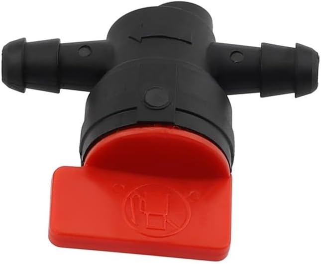 90° 180° Inline Fuel Cut Off Fit for 9494768 493960 698183 698181 697947 5019H 5019K Lawn Tractors(90)