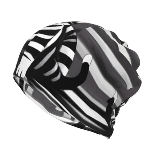 Triangular Pattern Patterned Elastic Turban hat - Suitable for Yoga, Fitness, Cycling and Leisure Home