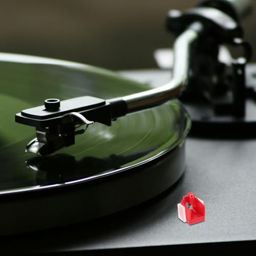 Agujas para tocadiscos de vinilo cónicas para fonógrafo de sala de música 7