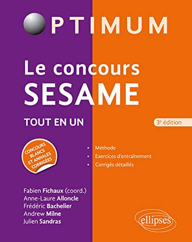 Télécharger Le Concours Sesame 3ed PDF