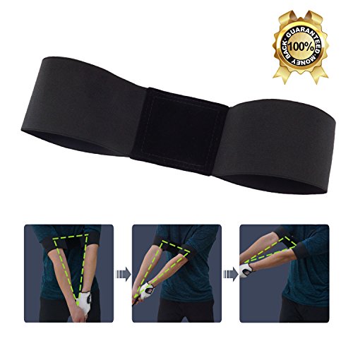 Golf Swing Training Aid Golf Arm Band Posture Motion Correction Belt for Golf Beginner