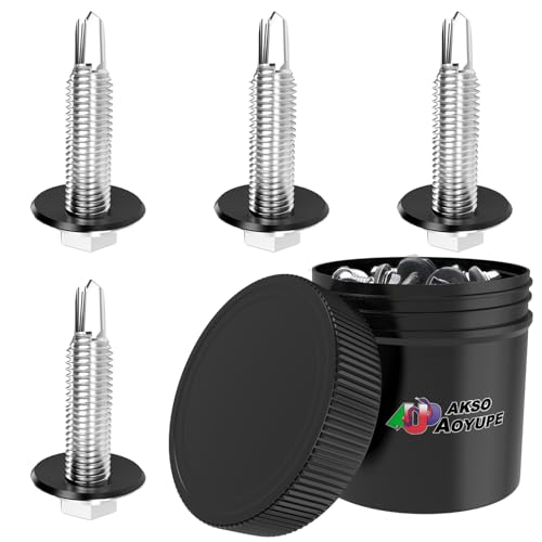 #14x1 Tornillo de acero inoxidable cabeza hexagonal 70pcs miniatura 1