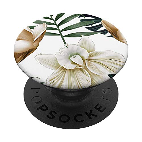 Leaves & Flowers Phone Popper PopSockets PopGrip: Swappable Grip for Phones & Tablets