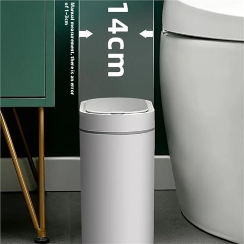 Basurero automático 7L recargable USB azul miniatura 6