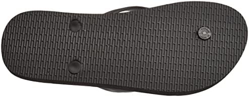 Hurley Men's Flip-Flop, Black White, 9.5 | Image 3