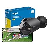 Tapo C411 2K 3MP Battery Security Camera Outdoor Wireless,Solar Security Camera,Colour Night Outdoor Camera,AI Detection,IP65,No Hub Required,Alexa,Google Home,Flexible Storage,No Monthly fee