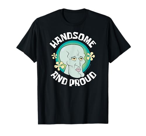SpongeBob SquarePants - Squidward Handsome and Proud T-Shirt