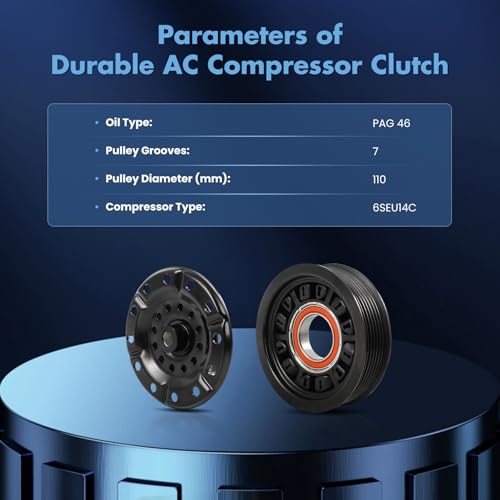 Image of ECCPP A /C Compressor Clutch 2009-2013 for Toyota Corolla Matrix 2.4L