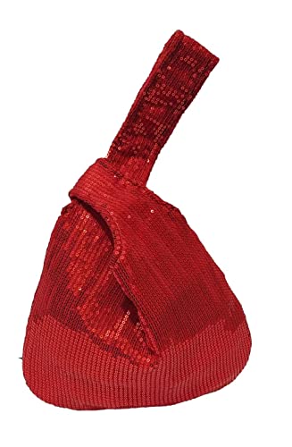 Image of Signature Potli Bag for Women - Sequin Knot Detail | Wedding & Cocktail Festive Statement Ethnic Handbag