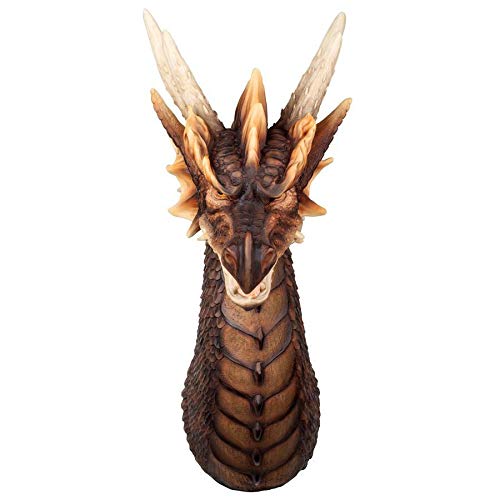 Design Toscano Liam Manchester's Ruthless Knavesmire Dragon Sculpture, 25-inch Trophy Edition