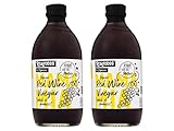 Realfoods by Organico | Organic Red Wine Vinegar – Raw, Unfiltered with ‘Mother’, Made from Organic Wine, Supports Gut & Immune Health, 500ml (Pack of 2)