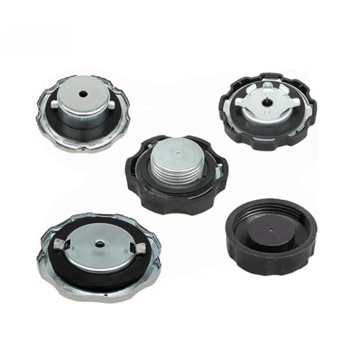 EasyByMall Bouchon de réservoir de carburant pour groupes électrogènes diesel de 2 à 8 kW et motoculteur, couvercle fileté à baïonnette en fer avec...
