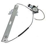 Brock Replacement Passengers Rear Power Window Lift Regulator with Motor Assembly Compatible with 00-06 Van LC62-72-590A