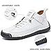 MAIBUSILE Womens Casual Shoes Ankle Chukka Boots Slip On Breathable Loafers Handmade Fashion Sneakers Mid top Walking Driving Flats Shoes White