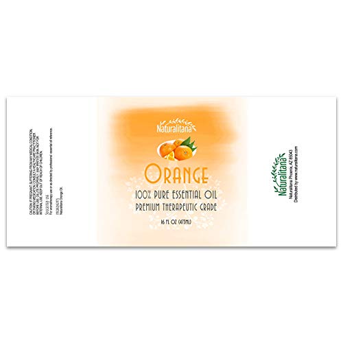 Naturalitana G-8 Sweet Orange Essential Oil (16Oz Bulk) Aromatherapy Sweet Orange Essential Oil thumb #3